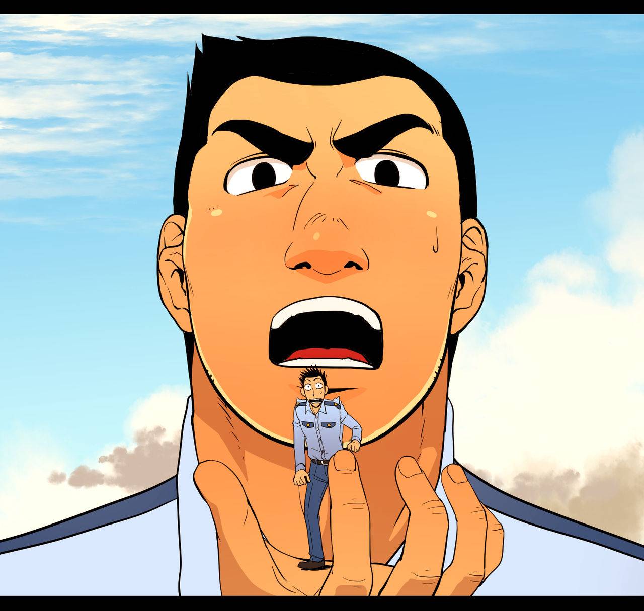 gakuranmanchijimetaro-giant-policeman-free-version-giant-male-comic