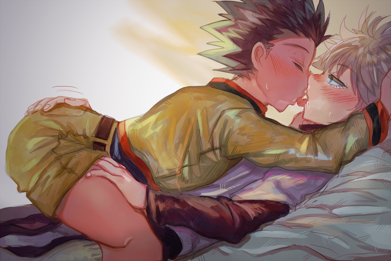 Killua yaoi hentai фото 44