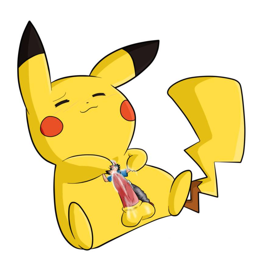 pikachu+satoshi (pokemon) .