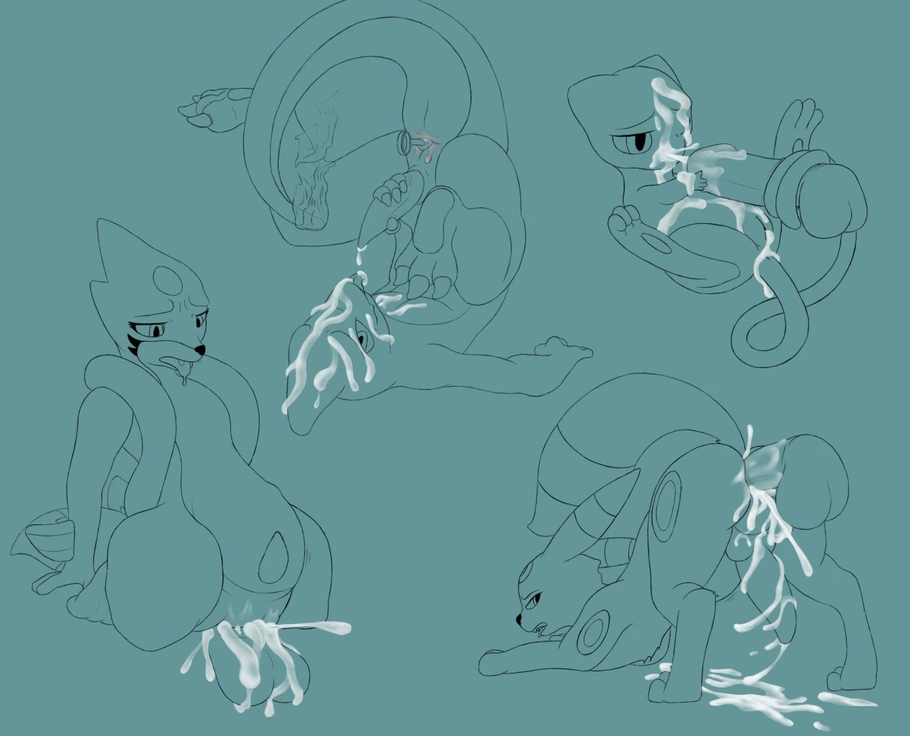charmeleonfloatzelmewumbreon