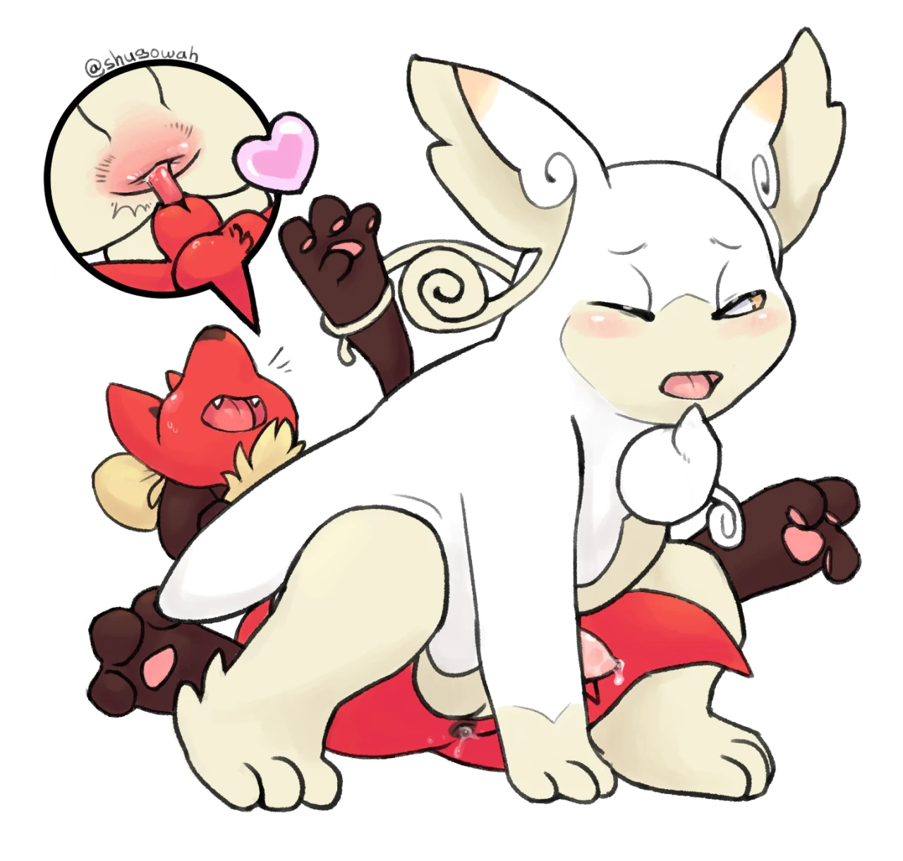 lucariomega-audino