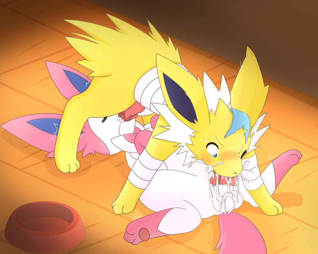 Jolteon x sylveon