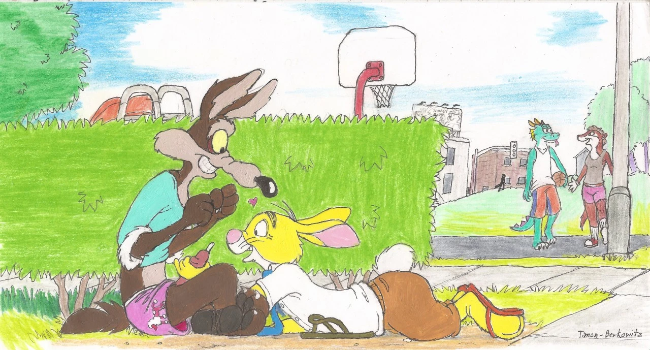 rabbit-winnie-the-poohwile-e-coyote