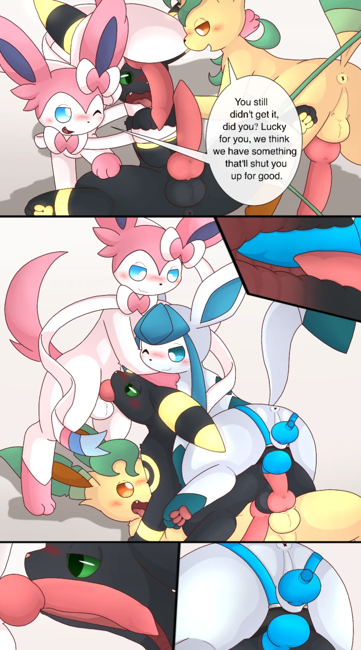 glaceonleafeonsylveonumbreon