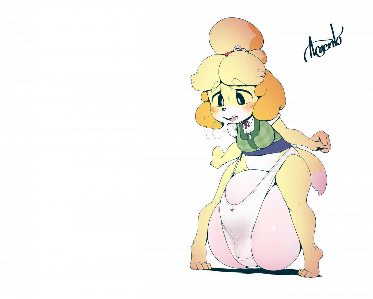 Isabelle animal crossing futa