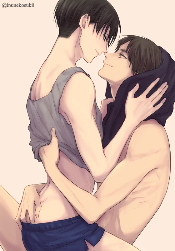 eren-jaegereren-yeagerlevilevi-shingeki-no-kyojin