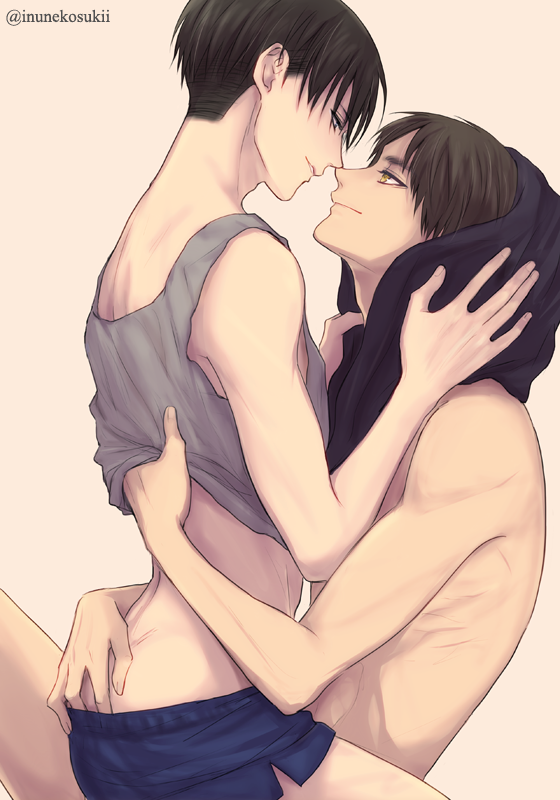 eren-jaegereren-yeagerlevilevi-shingeki-no-kyojin