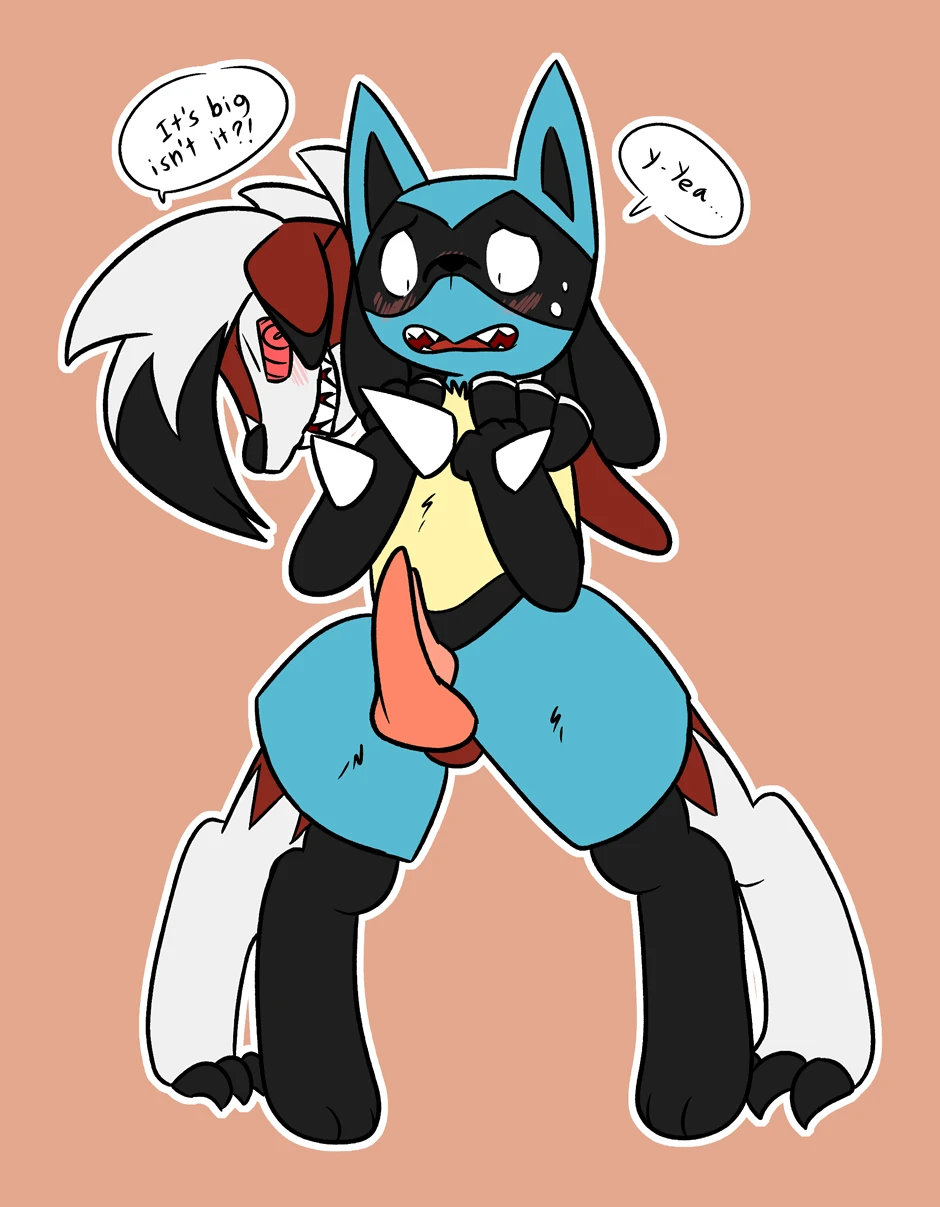 lucariolycanrocmidnight-lycanroc