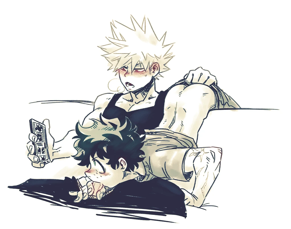 izuku-midoriyakatsuki-bakugou
