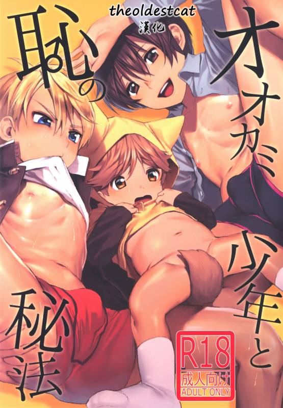 (ShotaFes) [SERVICE BOY (Hontoku)] Ookami Shounen to Haji no Hihou [Chinese] [theoldestcat汉化]_00
