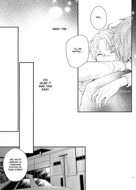 (Super Brilliant Days 2017) [tykearia (hinayari)] Maybe Homesick (Ensemble Stars!) [English] [Anz_45