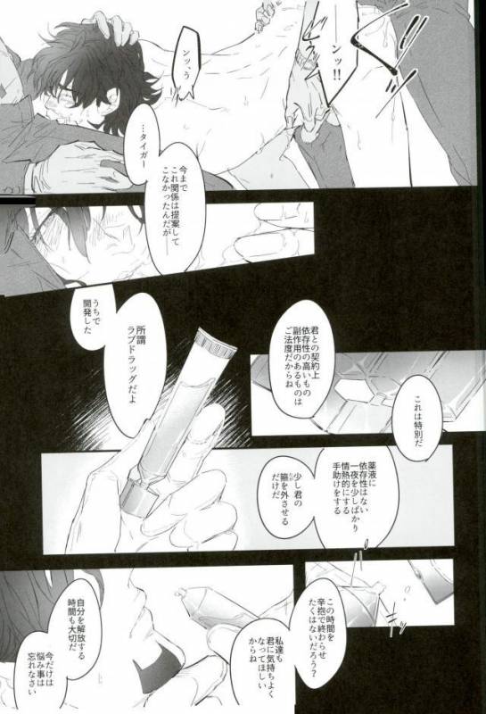 (TIGER HUNTING 10) [Coperu (Rira)] Shiro to Kuro no Fuiria (TIGER & BUNNY)_19