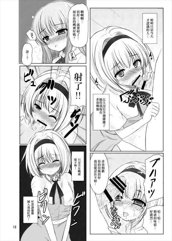 [Aki no Yonaga ni Yoiyami ni (Nagatsuki Rio)] Manupilate puppet (Touhou Project) [Chin_10