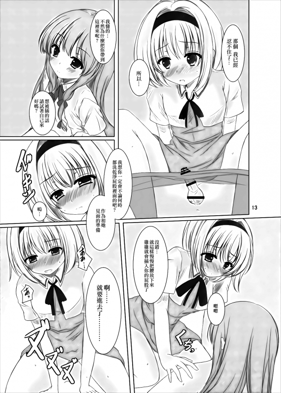 [Aki no Yonaga ni Yoiyami ni (Nagatsuki Rio)] Manupilate puppet (Touhou Project) [Chin_11