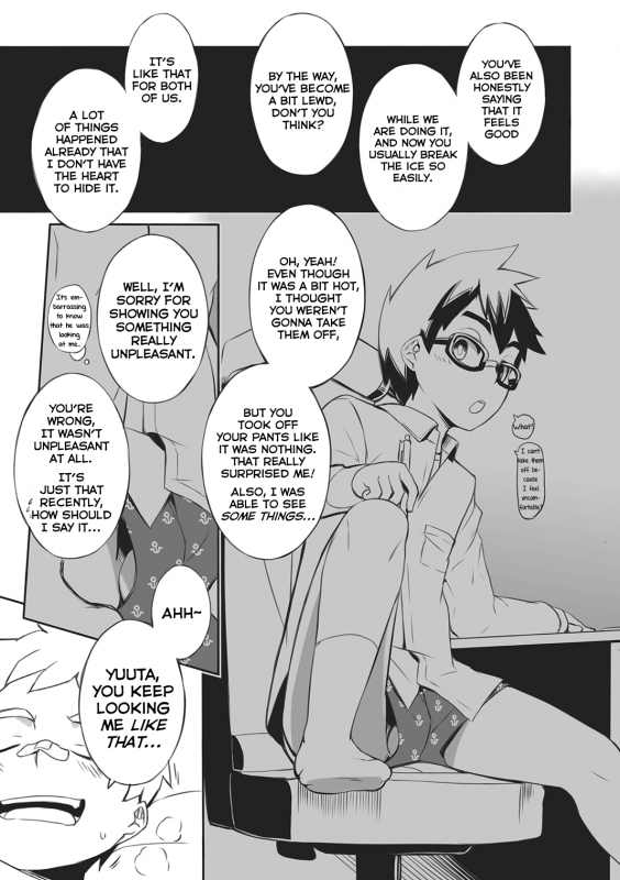 [Drum-kan (Kine)] Daiki-kun to Yuuta-kun. +a [English] [Yuuta's Blog] [Digital]_07