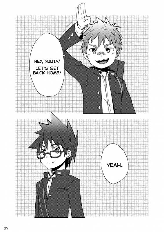 [Drum-kan (Kine)] Daiki-kun to Yuuta-kun. [Jou] [English] [Yuuta's Blog] [Digital]_07