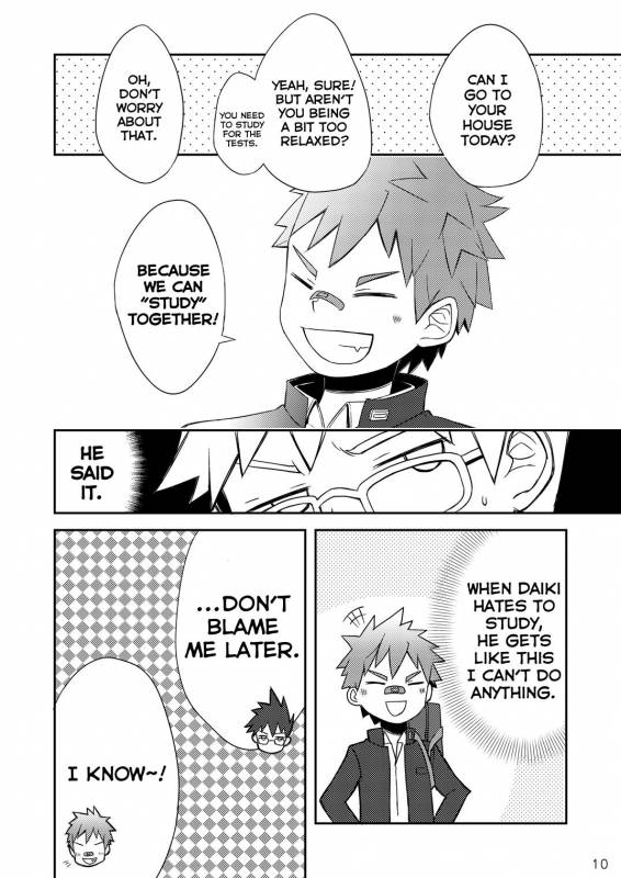 [Drum-kan (Kine)] Daiki-kun to Yuuta-kun. [Jou] [English] [Yuuta's Blog] [Digital]_10