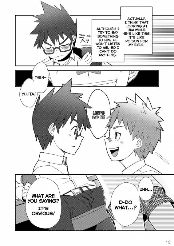 [Drum-kan (Kine)] Daiki-kun to Yuuta-kun. [Jou] [English] [Yuuta's Blog] [Digital]_12