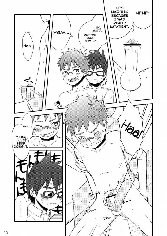 [Drum-kan (Kine)] Daiki-kun to Yuuta-kun. [Jou] [English] [Yuuta's Blog] [Digital]_19