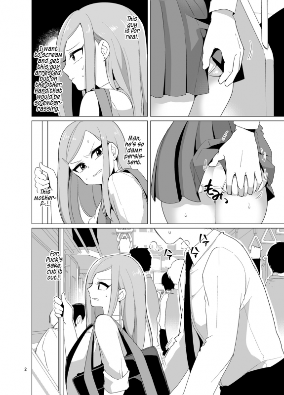 [DryR (Urakuso)] Josou Danshi ga Chikan ni Ok_02