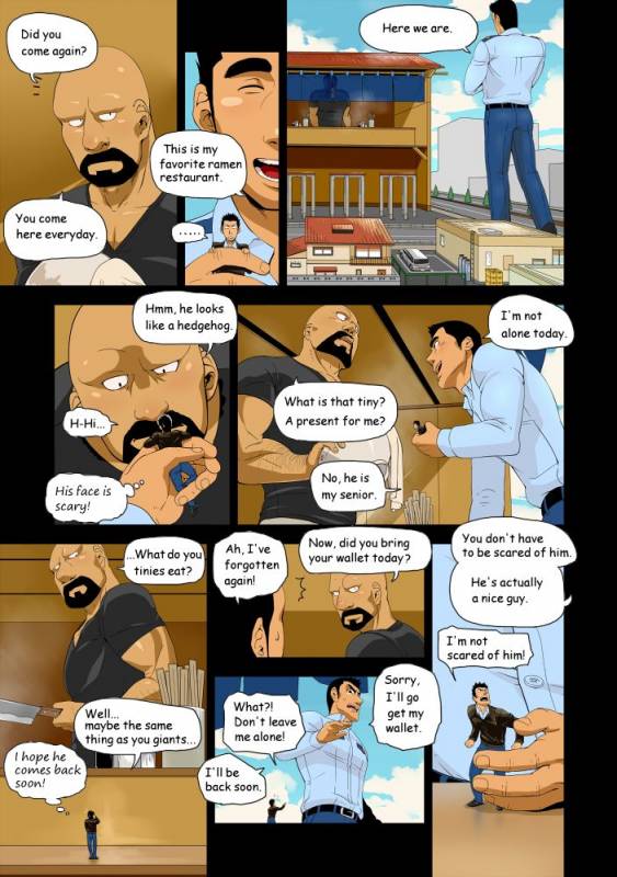 [GakuranmanChijimetaro] Giant Policeman - Free version (giant male comic)_05