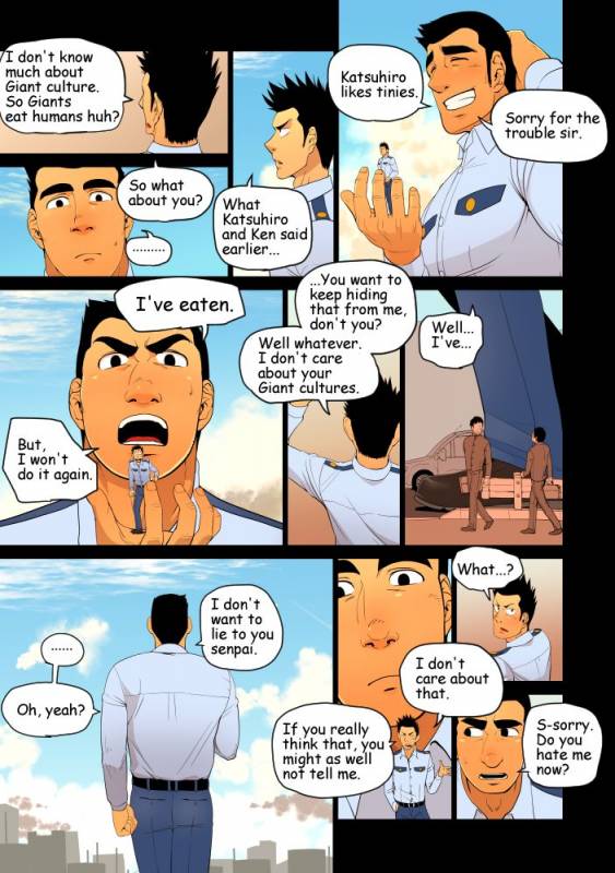 [GakuranmanChijimetaro] Giant Policeman - Free version (giant male comic)_07