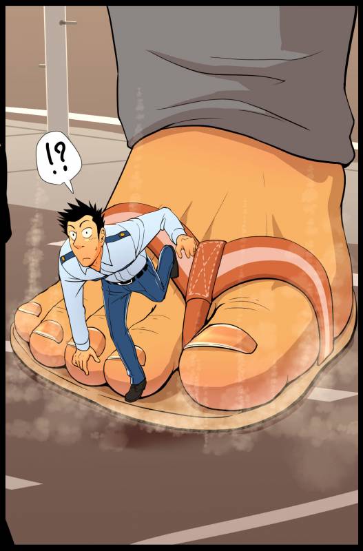 [GakuranmanChijimetaro] Giant Policeman - Free version (giant male comic)_55