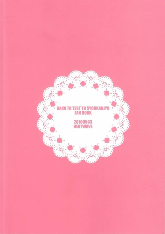 [HEATWAVE (Yuuhi)] Baka mo Tooseba Otoko Daze! (Baka to Test to Shoukanjuu) [English] [N04h]_17