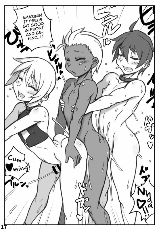 [NOWHERE (NONAME)] Yoru no Kao wa Enkou Shounen ~Okyakusan mo Kawaii Hen~ [English] [mysterymeat3]_15