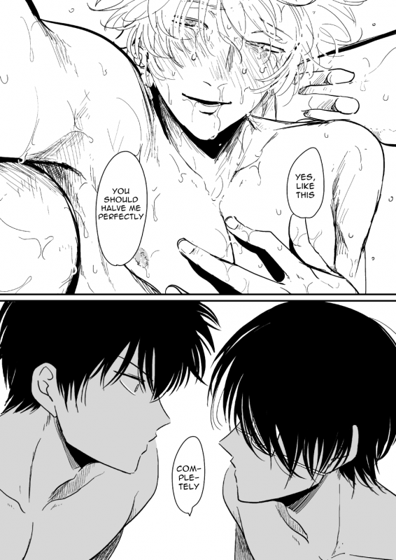 [Paraiso (Harada)] Hanbunko  Halfsies (Gintama) [English] [Nogitsune] [Decensored] [Digital]_37