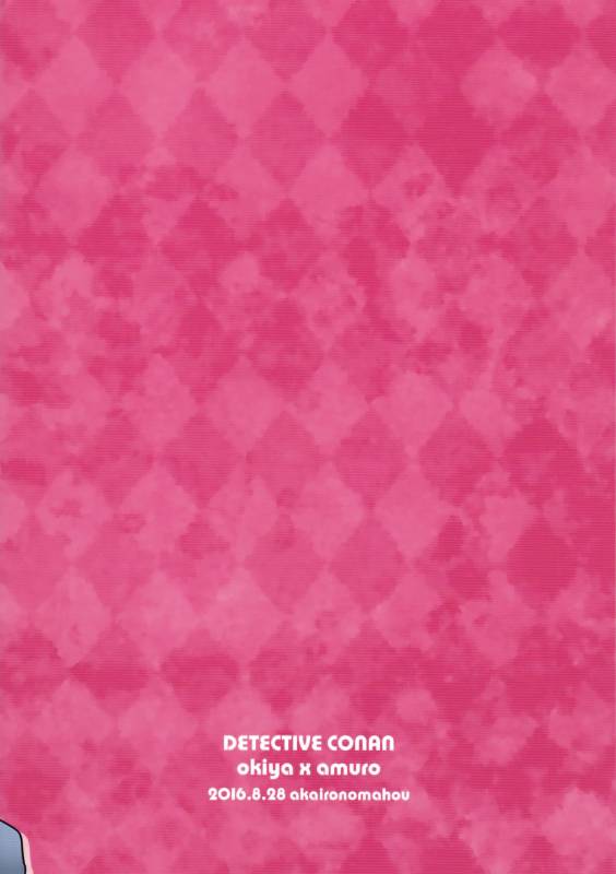 [akaironomahou (Hacho)] Sekai no Rule (Detective Conan)_13