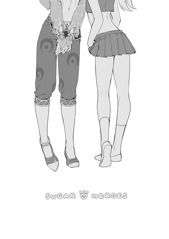 [broccoholic (MM)] Sugar Heroes (The Legend Of Zelda) [Chinese] [Digital]_01