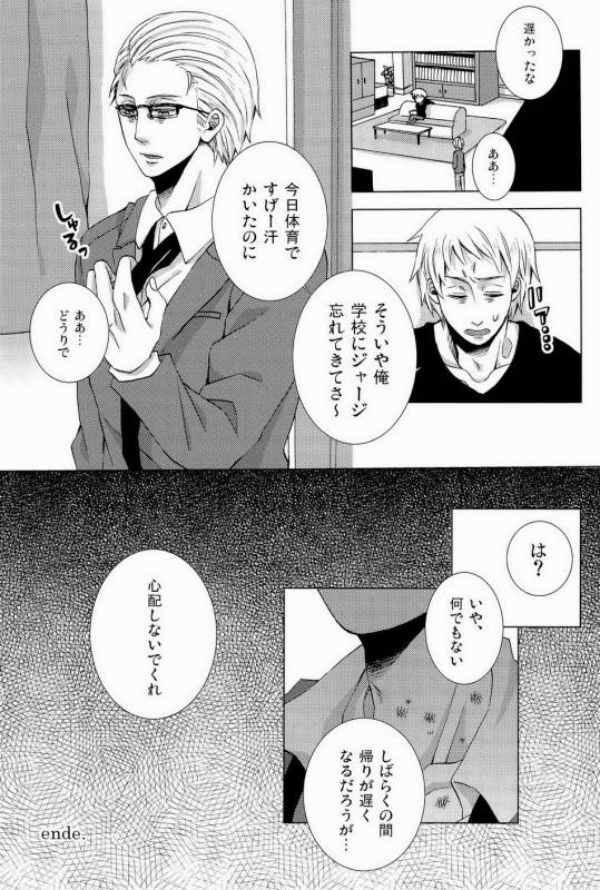 [やわやわ (もち太郎)] 細けぇことはいいんだよ (Axis Powers ヘタリア)_28