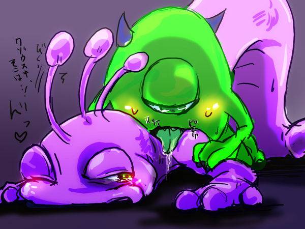 ランちゃんとギョロメちゃん (Monsters Inc)_6