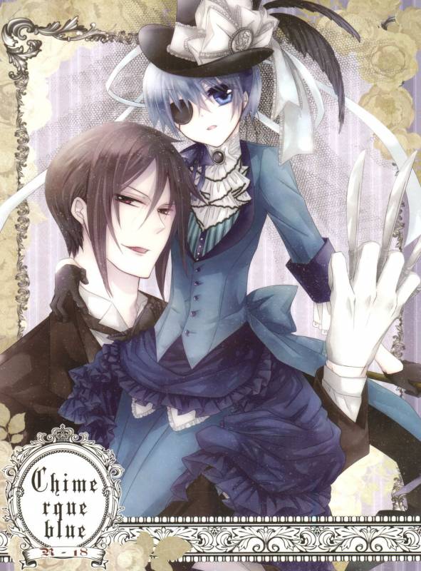 (C80) [Chocolate Macaron (Yoshizawa Vanilla)] Chimerique Blue (Black Butler)_000