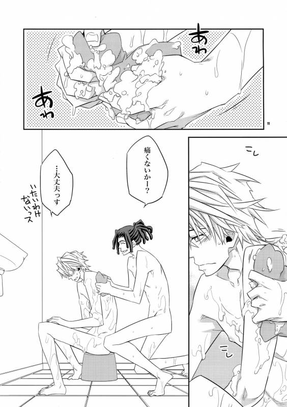 (C81) [Crazy9 (Ichitaka)] Ofuro de! Wanko TomShizu no Hon (Durarara!!)_09