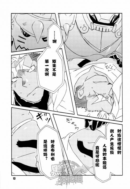 (C82) [Huujin (Shoshinsha Man)] Scar o Hazukashime Taosu Hon (Fullmetal Alchemist) [Chinese] [黑夜_12