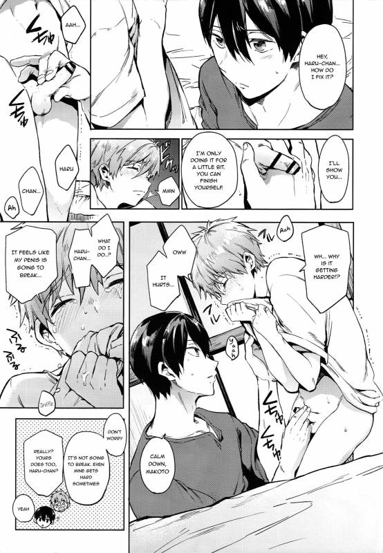 (C86) [American ☆ Rock (Kotarou)] HM♥mix (Free!) [English] {Shotachan} [Incomplete]_10