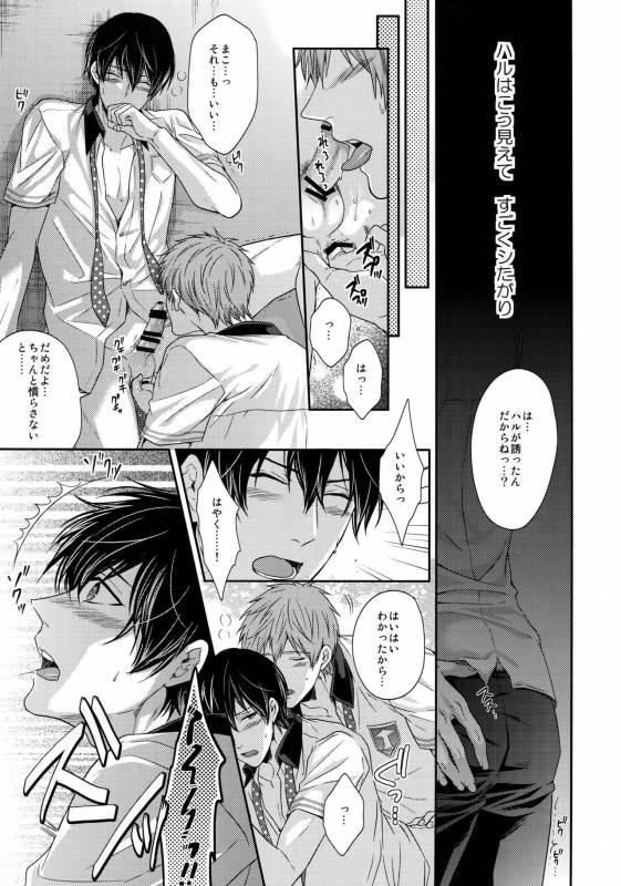 (C86) [Karaage Of The Year (Karaage Muchio)] Otonamuke Mako Haru no Freedom na Matome (Free!)_015