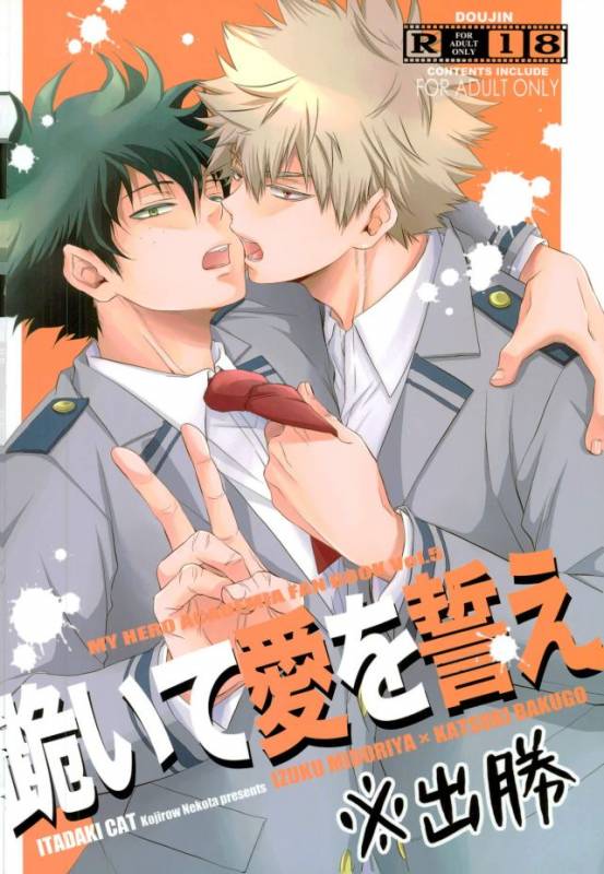 (C90) [Itadaki Cat (Nekota Kojirow)] Hizamazuite Ai o Chikae (My Hero Academia)_20