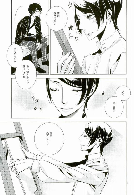 (C91) [AUH (soie)] Blank Card no Omote Ura (PERSONA 5)_15