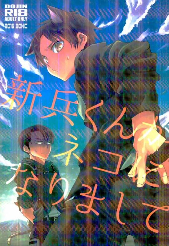 (C91) [Sonic (PANA)] Shinpei-kun ga Neko ni Narimashite (Shingeki no Kyojin)_00