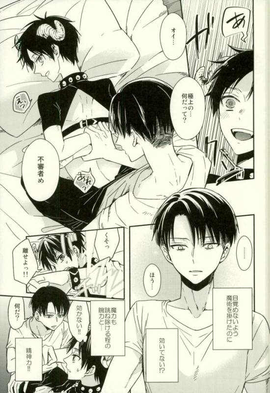 (C91) [woopa (Sakurada Moni)] Yoru ni Sumu Mamono (Shingeki no Kyojin)_02