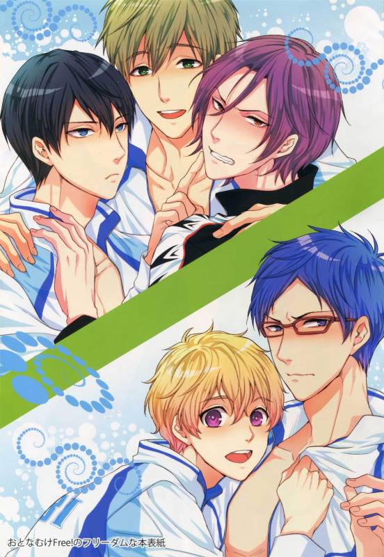 (C92) [Karaage Of The Year (Karaage Muchio)] Otonamuke Free! no Freedom na Matome (Free!)_001