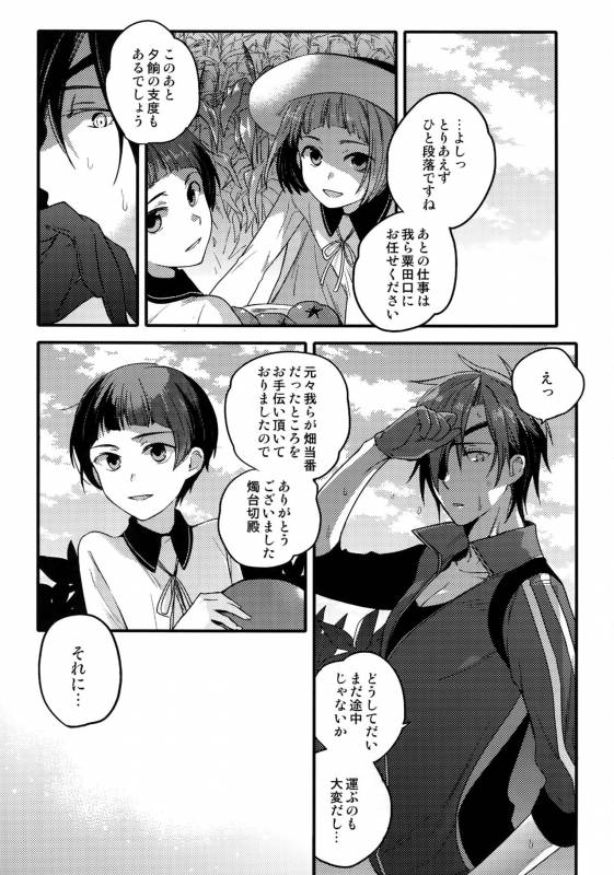 (C92) [QQaid (Nekoyama Kuro)] Hanatsuzuri Ichi (Touken Ranbu)_029