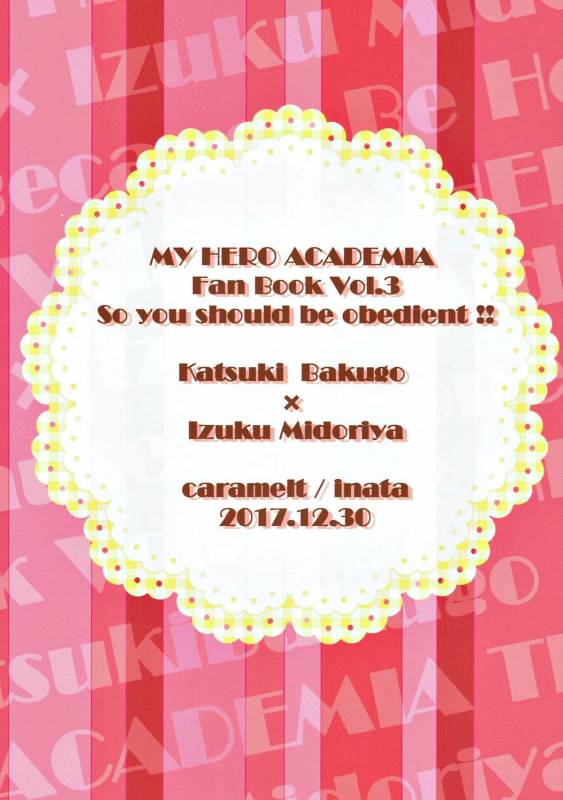 (C93) [caramelt (Inata)] Dakara Temee wa Sunao ni Nare ya!! (Boku no Hero Academia)_37