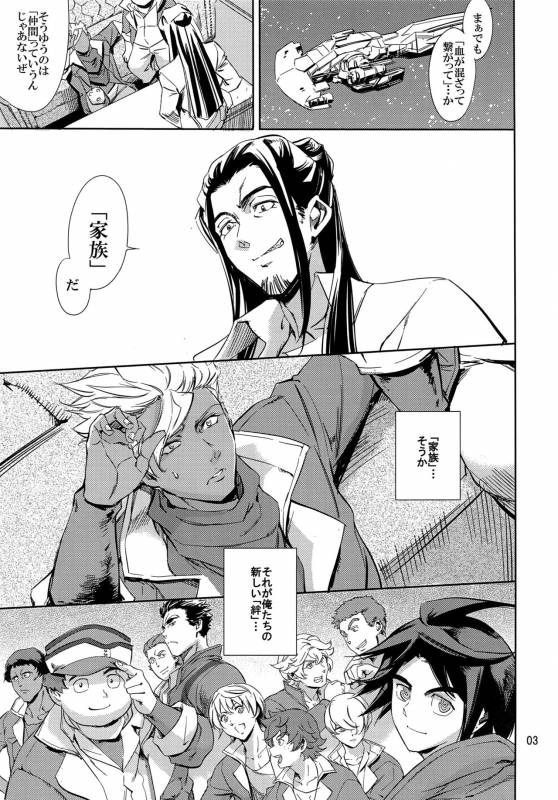 (COMIC1☆10) [Blue Banana (Mangosteen)] Orga wa Ore-tachi no Ecchi na Kaa-_01