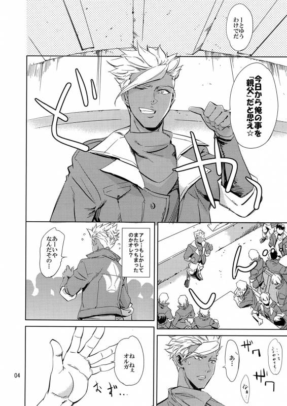 (COMIC1☆10) [Blue Banana (Mangosteen)] Orga wa Ore-tachi no Ecchi na Kaa-_02