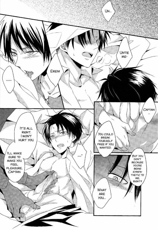 (Chousa Heidan no Renai Jijou) [UNAP! (Maine)] I give heart to you (Shingeki no Kyojin) [Eng_15