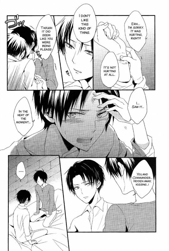 (Chousa Heidan no Renai Jijou) [UNAP! (Maine)] I give heart to you (Shingeki no Kyojin) [Eng_21